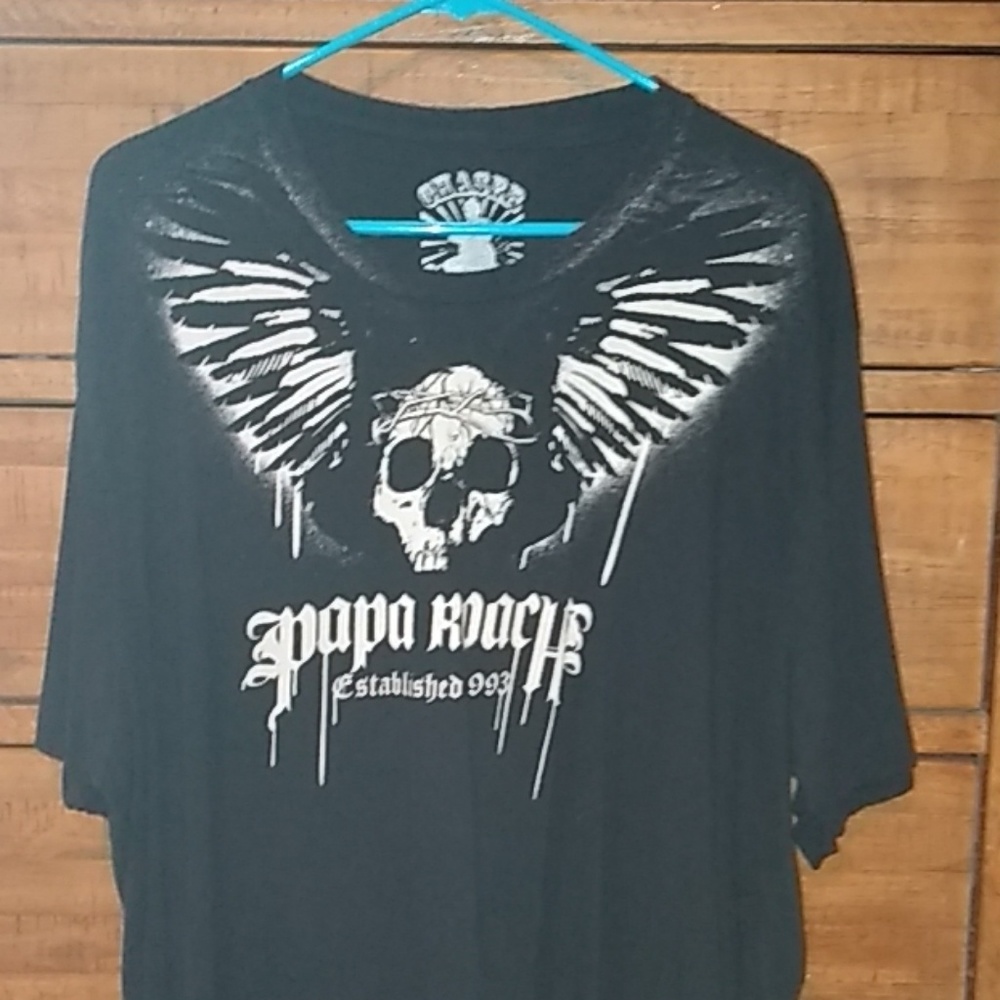 NOT FOR SALE!!Papa Roache Black T-Shirt